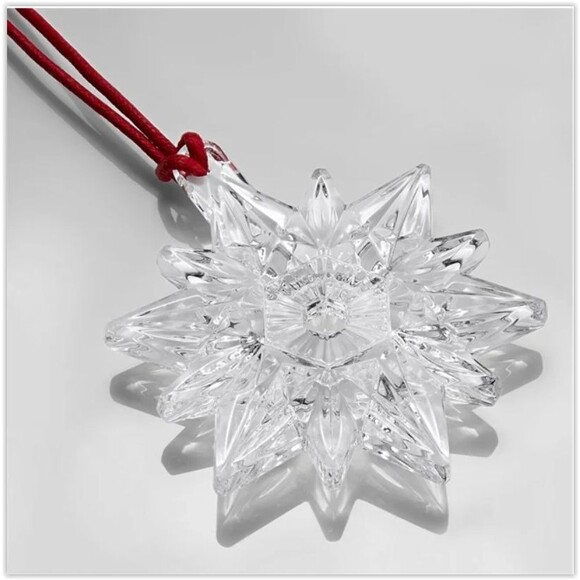 NIB WATERFORD Crystal Christmas Mini Star Ornament 2024 1072428 - Picture 2 of 8